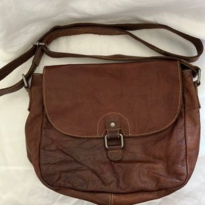 Jack George Dark Brown crossbody